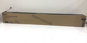 lot 203 image: Commercial Electric 4ft LED Industrial Linear Low Bay Light New