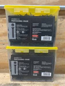 lot 209 image: Grabber Drywall Screws 6x1-58-in lot of 2