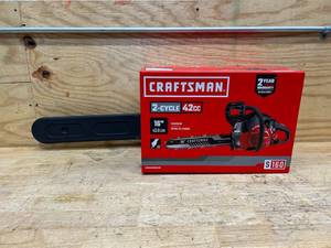 lot 225 image: CRAFTSMAN S160 42-cc 2-cycle 16-in Gas Chainsaw