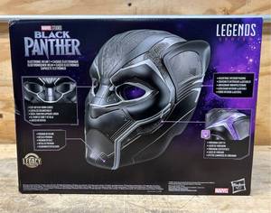 lot 236 image: Hasbro Marvel Black Panther Legends Series Mask