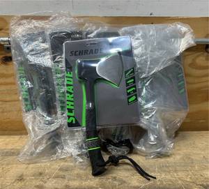 lot 248 image: Schrade Scaxe10 Hatchet lot of 5