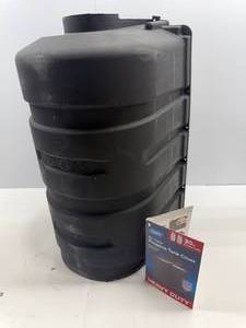 lot 101 image: CAMCO PROPANE TANK COVER. MISSING LID & HARDWARE.