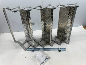 lot 204 image: BROPHY ALUMINUM SCISSOR STEPS