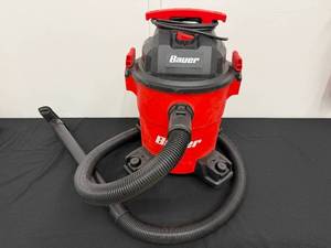 lot 3 image: Bauer 6 Gallon Wet Dry Vacuum Model 1952E-B6