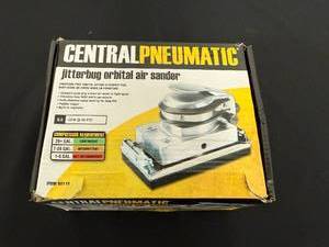 lot 4 image: Central Pneumatic Jitterbug Orbital Air Sander Model 90115 in Box