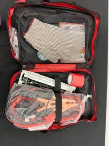 Orion Emergency Kit with Tools, Toyota First Aid Kit, and Flashlight Set