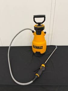 lot 10 image: DeWalt Pump Sprayer with Adjustable Wand