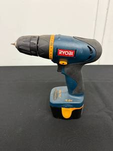 lot 13 image: Ryobi HP496 9.6V Cordless Drill with Mag Tray