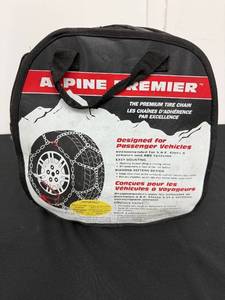 lot 15 image: Alpine Premier Tire Chains for Passenger Vehicles in Carry Bag