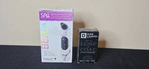lot 134 image: Spa Sciences Bella Microdermabrasion Device and Duke Cannon Charcoal Soap Set in Orig Box