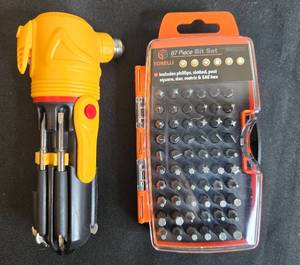 lot 142 image: Torelli Bit Set with Multi-Function Ratchet Driver