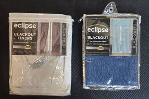 lot 148 image: Eclipse Blackout Liners and Panel Set in Orig Pkg