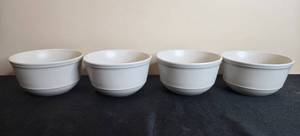 lot 151 image: Set of 4 Threshold Courtland Porcelain Bowls