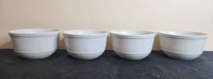 lot 152 image: Set of 4 Threshold Courtland Porcelain Bowls