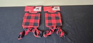 lot 161 image: Pair of Wondershop Target XS Pet Pajamas Plaid Dog Sleepwear