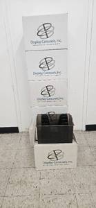 lot 172 image: Lot of Display Carousels Inc. Magazine Carousels in Boxes