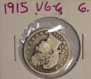 lot 60 image: 1915 Barber Quarter