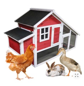 lot 4 image: New - PC115 Egg Hut Wooden Chicken Coop (up to 3 chickens)