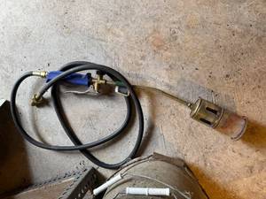 lot 75G image: Greenwood Propane Torch with Hose and Adjustable Valve