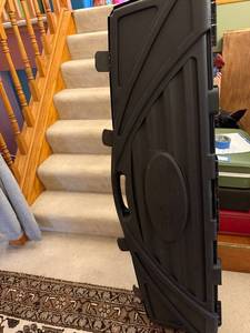 lot 87 image: Flambeau Hard Rifle Case with Allen Camo Soft Gun Sleeve and Accessories