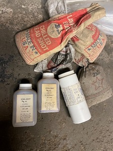 lot 42G image: Mixed Lot of Lead Shot and Steel Shot Containers and Bags