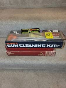 lot 141 image: Lot of Gun and Rifle Cleaning Kits with Accessories