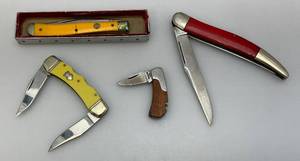 lot 56 image: Misc. Vintage Pocket Knives Including Queen Steel And More