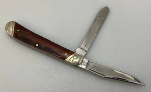lot 62 image: Vintage R R Rough Rider Two Blade Pocket Knife 3 14 Blades