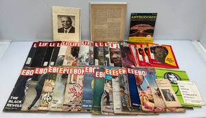 lot 90 image: Vintage Life And Ebony Magazines