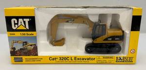 lot 106 image: NORSCOT 150 Scale Die Cast Cat 320C L Excavator (NIB)