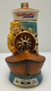 lot 160 image: Vintage Beam Collectible Spengers Fish Grotto Decanter