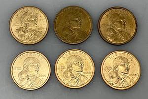 lot 194 image: 2000 Sacaqawea One Dollar Coins