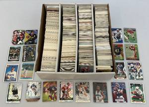lot 220 image: Large Box OF Misc. Unsorted Sports Cards