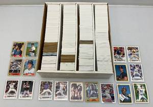 lot 222 image: Large Box OF Misc. Unsorted Baseball Cards