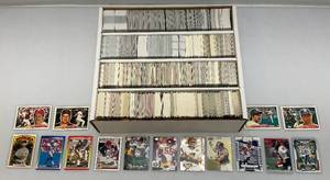 lot 225 image: Large Box OF Misc. Unsorted Baseball Cards