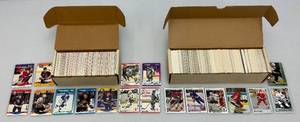 lot 239 image: 2 Boxes OF Misc. Unsorted Hockey Cards
