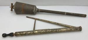 lot 245 image: Antique Golden Rod  Pumps  (Really Cool)