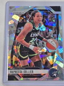 lot 8 image: Napheesa Collier 2024 Panini Prizm Cracked Ice #26 - Minnesota Lynx Basketball Card