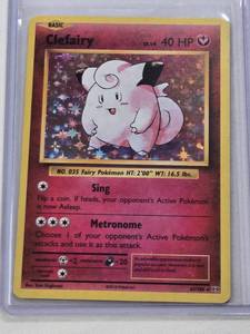 lot 76 image: Clefairy 2016 Pokemon Holo #63108 Card