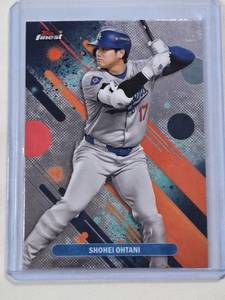 lot 128 image: Shohei Ohtani 2025 Topps Finest #16 - Los Angeles Dodgers Baseball Card