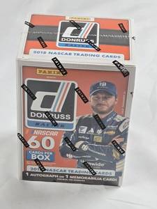 lot 235 image: Unopened Blaster Box 2018 Donruss Nascar Trading Cards