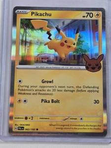 lot 346 image: Pikachu 2023 Pokemon Card Holo #062193 - Basic Electric Pokemon Card