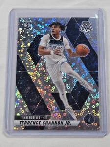 lot 359 image: Terrence Shannon Jr. Rookie 2024-25 Panini Mosaic Prizm Refractor #205 - Minnesota Timberwolves Basketball Card