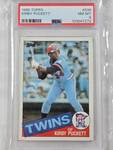 Kirby Puckett Rookie 1985 Topps #536 PSA Graded 8 - Minnesota Twins Baseball Card