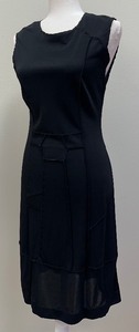lot 16 image: Cheap and Chic by Moschino Black Sleeveless Dress Size 10