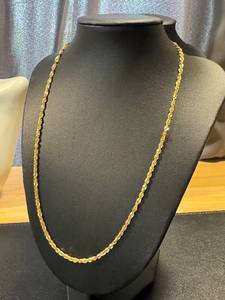 lot 8RG image: Italian Gold Chain Necklace 7.3 Grams