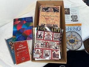 lot 137 image: Crafting Book Collection Quilting, Wool Stitchery, Folk Art, Rug Hooking