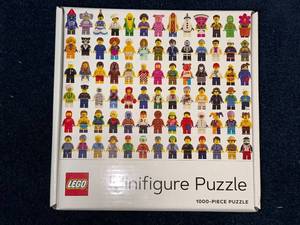 lot 72 image: LEGO New Minifigure Puzzle 1000-Piece Jigsaw