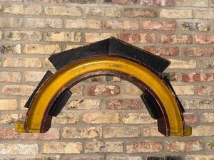 lot 73 image: Vintage Industrial Mold Casting Arch Form A14699