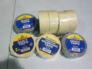 lot 83 image: 5 pack of Premium masking plus 3 pa...